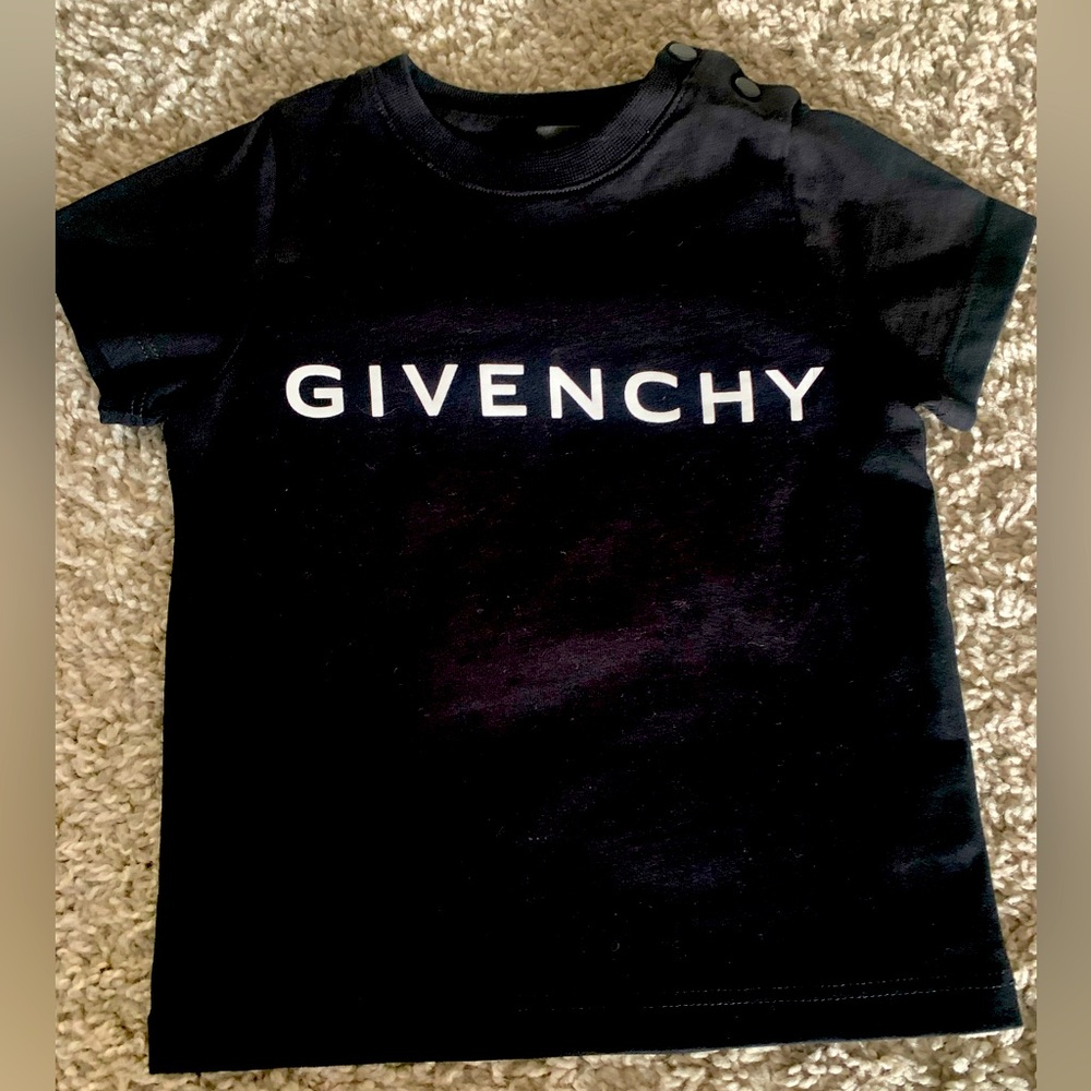 Givenchy Black Toddler shirt